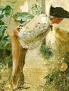 Carl Larsson tradgardsmastaren oil painting reproduction